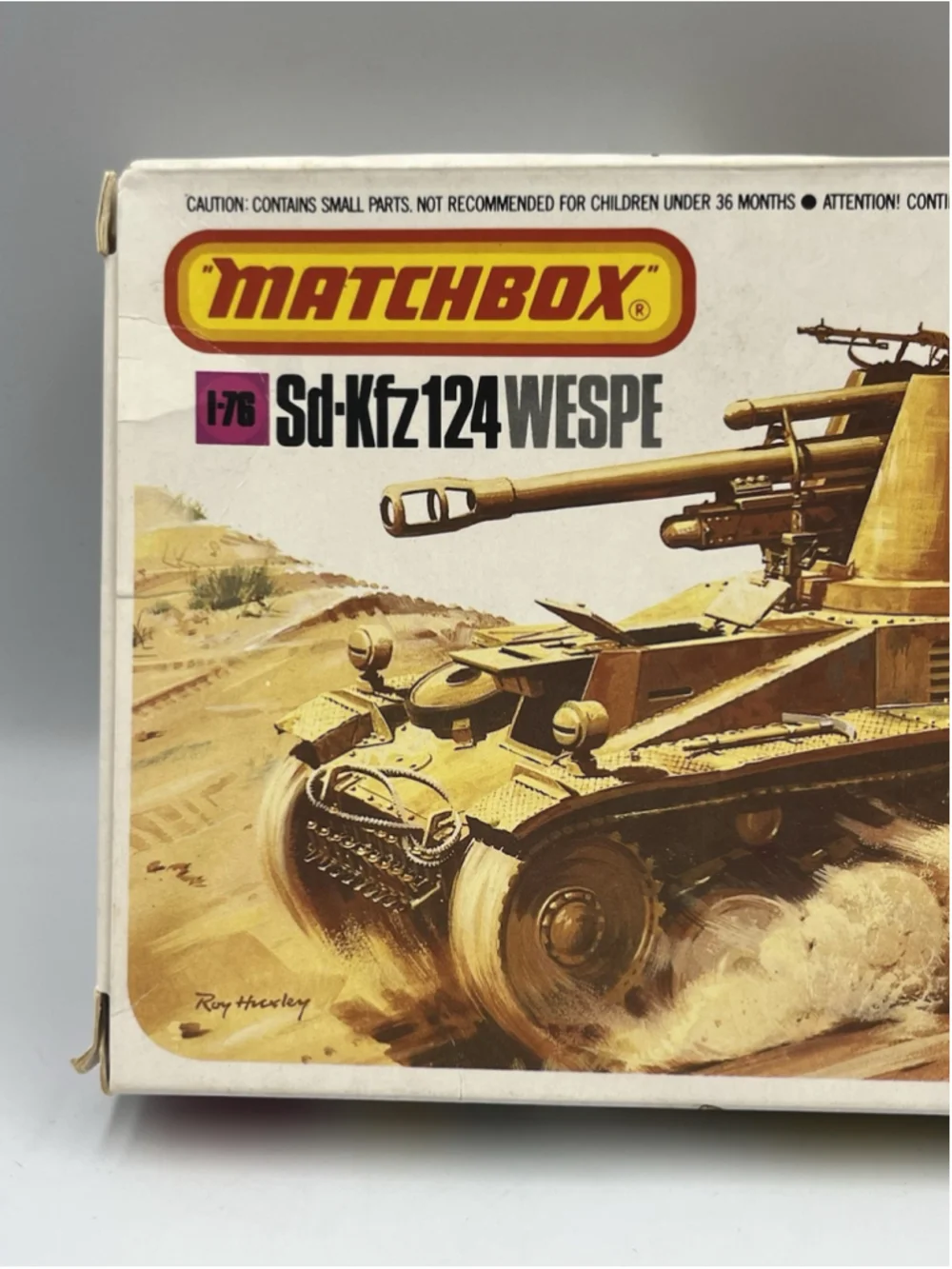 Matchbox 1/76 Sd-Kfz 124 Wespe Model Tank Kit Factory NEW IN THE BOX COLLECTIBLE
